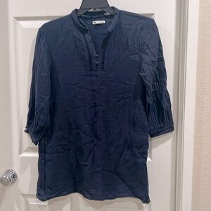 Zara tunic navy blue size xsmall
